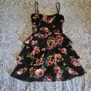 Trixxi Clothing Company Ladies Lola Tiered Mini Dress Size M